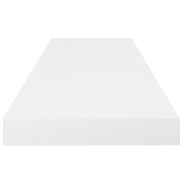 vidaXL væghylder 4 stk. 80x23,5x3,8 cm MDF hvid højglans