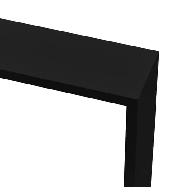 vidaXL Vegghyller kubeformet 3 stk MDF svart