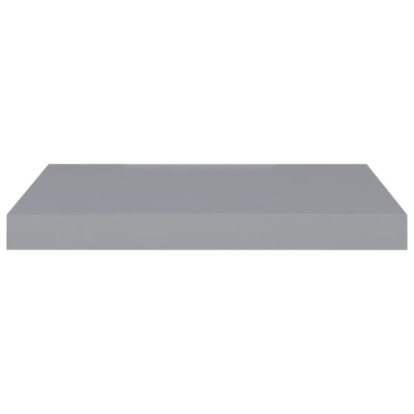 vidaXL væghylder 4 stk. 50x23x3,8 cm MDF grå