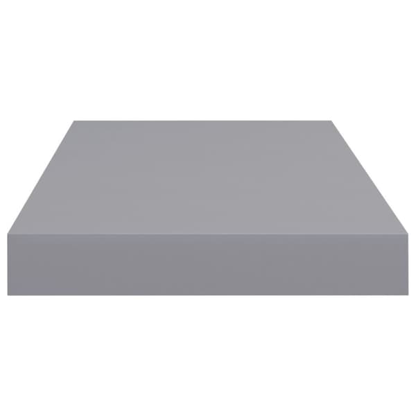 vidaXL væghylder 4 stk. 50x23x3,8 cm MDF grå