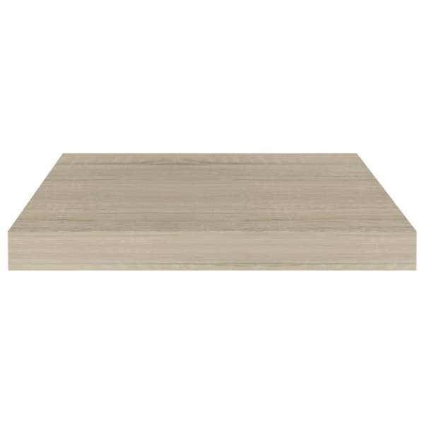 vidaXL Flytende vegghyller 4 stk eik 40x23x3,8 cm MDF