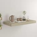 Miniatyrbilde 3 av 8: vidaXL Flytende vegghylle eik 50x23x3,8 cm MDF