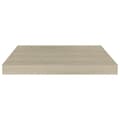 Miniatyrbilde 5 av 8: vidaXL Flytende vegghylle eik 50x23x3,8 cm MDF