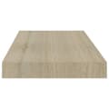 Miniatyrbilde 6 av 8: vidaXL Flytende vegghylle eik 50x23x3,8 cm MDF