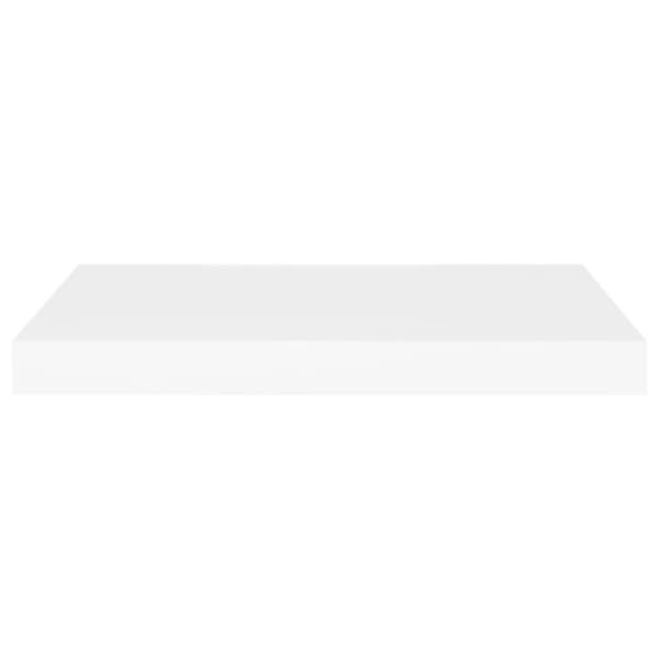 vidaXL Svävande vägghylla vit 60x23,5x3,8 cm MDF