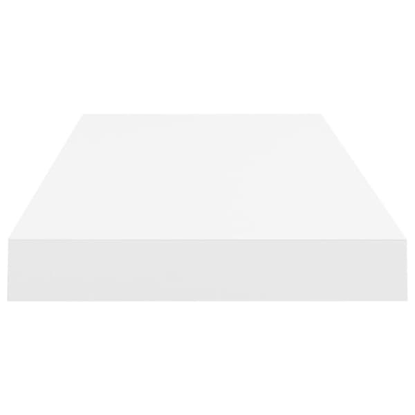 vidaXL Svävande vägghylla vit 60x23,5x3,8 cm MDF