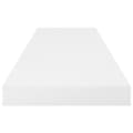 Miniatyrbilde 7 av 9: vidaXL Flytende vegghyller 4 stk høyglans hvit 80x23,5x3,8 cm MDF