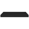 Miniatyrbilde 5 av 9: vidaXL Flytende vegghyller 4 stk svart 60x23,5x3,8 cm MDF