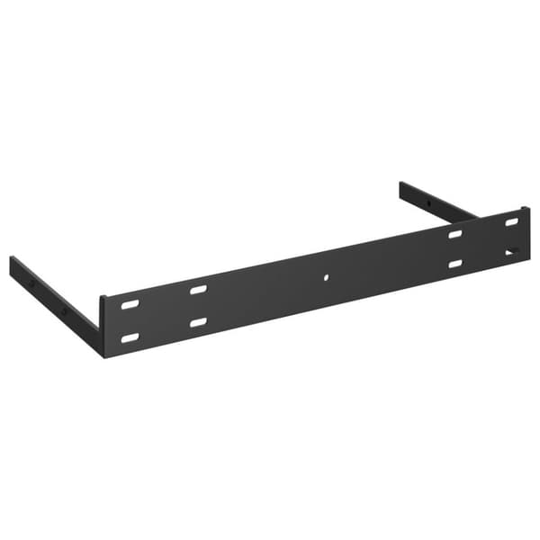 vidaXL Svävande vägghyllor 4 st vit högglans 50x23x3,8 cm MDF