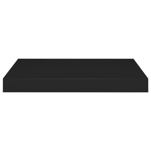 vidaXL Flytende vegghyller 4 stk svart 40x23x3,8 cm MDF