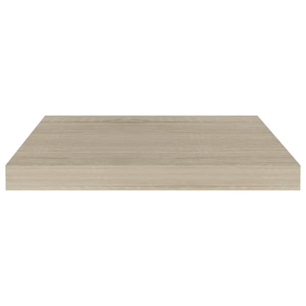 vidaXL Svävande vägghyllor 4 st ek 50x23x3,8 cm MDF