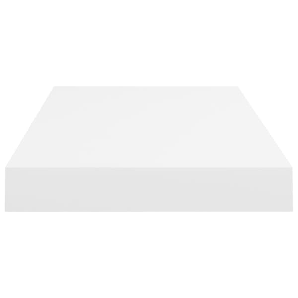 vidaXL Flytende vegghyller 2 stk hvit 50x23x3,8 cm MDF