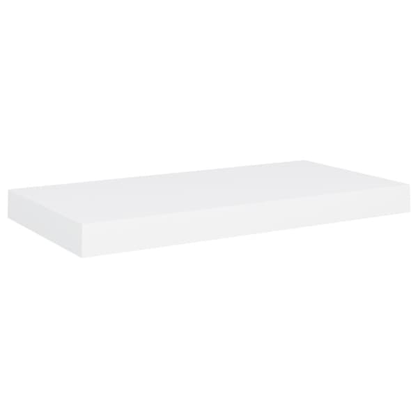 vidaXL Flytende vegghyller 4 stk hvit 50x23x3,8 cm MDF