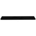 Miniatyrbilde 5 av 9: vidaXL Flytende vegghyller 2 stk høyglans svart 120x23,5x3,8 cm MDF