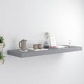 Miniatyrbillede 3 af 7: vidaXL væghylde 80x23,5x3,8 cm MDF grå