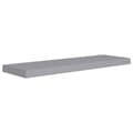 Miniatyrbillede 4 af 9: vidaXL væghylder 2 stk. 80x23,5x3,8 cm MDF grå