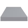 Miniatyrbillede 6 af 9: vidaXL væghylder 2 stk. 80x23,5x3,8 cm MDF grå