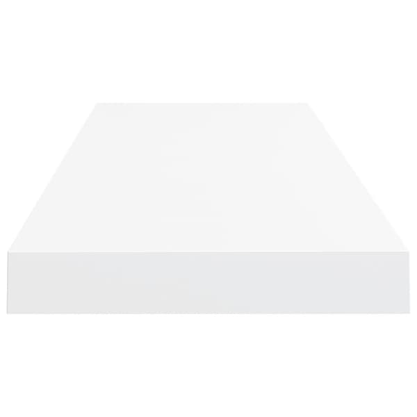 vidaXL Svävande vägghyllor 4 st vit 80x23,5x3,8 cm MDF