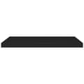 Miniatyrbilde 5 av 9: vidaXL Flytende vegghyller 4 stk svart 80x23,5x3,8 cm MDF