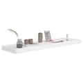 Pikkukuva 6 / 7: vidaXL Kelluvat seinähyllyt 2kpl valkoinen 90x23,5x3,8 cm MDF