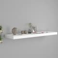 Miniatyrbillede 3 af 8: vidaXL væghylde 90x23,5x3,8 cm MDF hvid