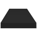 Miniatyrbillede 4 af 7: vidaXL væghylder 2 stk. 90x23,5x3,8 cm MDF sort