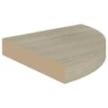 Miniatyrbillede 4 af 8: vidaXL hjørnehylde 25x25x3,8 cm MDF egetræsfarvet