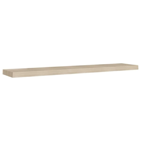 vidaXL Kelluvat seinähyllyt 2 kpl tammi 120x23,5x3,8 cm MDF