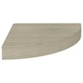 Miniatyrbilde 5 av 9: vidaXL Flytende vegghyller 4 stk eik 25x25x3,8 cm MDF