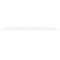 Miniatyrbilde 5 av 9: vidaXL Flytende vegghyller 4 stk hvit 120x23,5x3,8 cm MDF