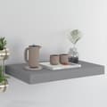 Miniatyrbillede 3 af 8: vidaXL væghylde 40x23x3,8 cm MDF grå