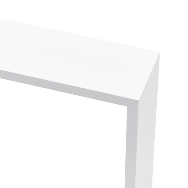 vidaXL Vägghyllor kub 3 st vit MDF