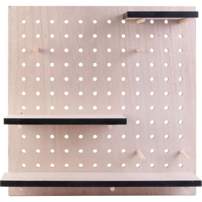 HOME DECO Factory -seinälevy - moduulihylly X3 M12 MO1305