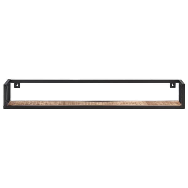 vidaXL væghylder 2 stk. 120 cm ru mangotræ