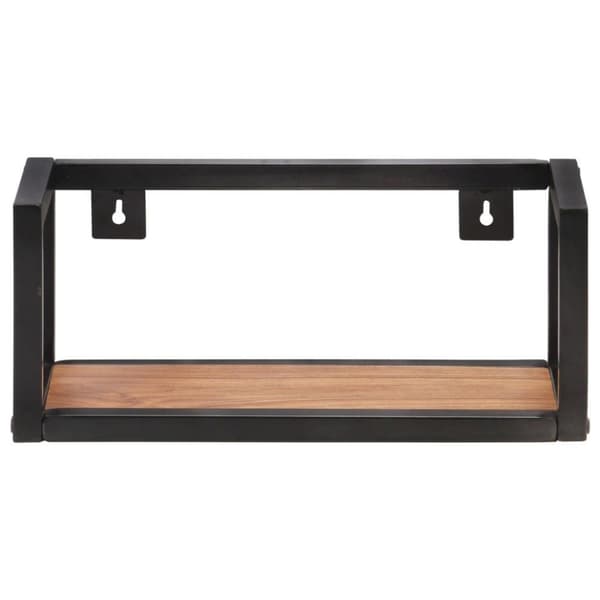 vidaXL Vegghyller 2 stk 40 cm heltre akasie