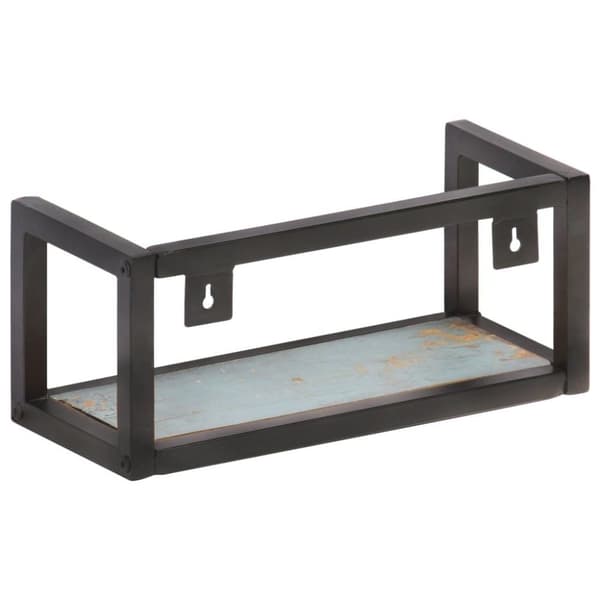 vidaXL væghylder 2 stk. 40 cm massivt genbrugstræ