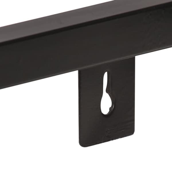 vidaXL væghylder 2 stk. 40 cm massivt genbrugstræ