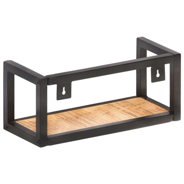 vidaXL Vegghyller 2 stk 40 cm grovt mangotre