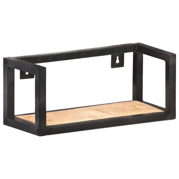 vidaXL Vegghyller 2 stk 40 cm grovt mangotre