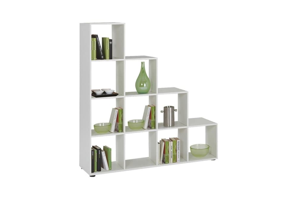 MEGHAN Hylla 139 Trappsteg Vit