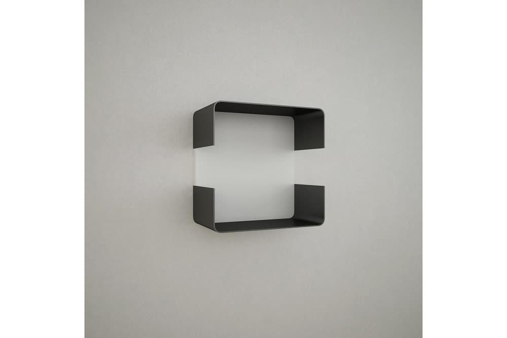 FLORES Hylla Vit/Svart