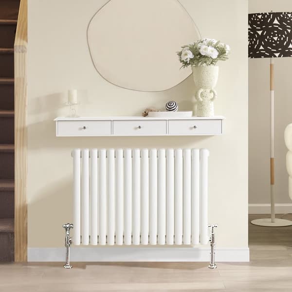 SoBuy, Väggmonterad avlastningsbord, Fotohylla, Vägghylla med 3 lådor, FRG43-L-W SoBuy, Väggmonterad avlastningsbord, Fotohylla, Vägghylla med 3 lådor, FRG43-L-W