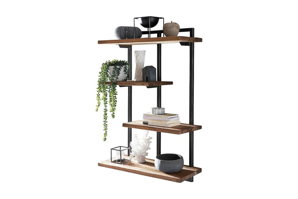 KENILWORTH Hylla Svart/Trä/Natur