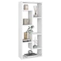 Miniatyrbilde 4 av 10: vidaXL Vegghylle hvit 36x16x90 cm konstruert tre
