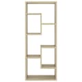 Miniatyrbilde 5 av 10: vidaXL Vegghylle sonoma eik 36x16x90 cm konstruert tre