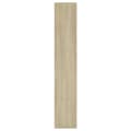 Miniatyrbilde 6 av 10: vidaXL Vegghylle sonoma eik 36x16x90 cm konstruert tre