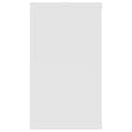 Miniatyrbilde 8 av 11: vidaXL Vegghyller kubeformet 4 stk hvit 80x15x26,5 cm sponplate
