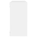 Miniatyrbilde 9 av 11: vidaXL Vegghyller kubeformet 6 stk hvit 30x15x30 cm