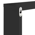 Miniatyrbilde 10 av 11: vidaXL Vegghyller kubeformet 6 stk svart 30x15x30 cm