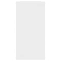 Miniatyrbilde 8 av 10: vidaXL Vegghyller kubeformet 2 stk hvit 100x15x30 cm sponplate
